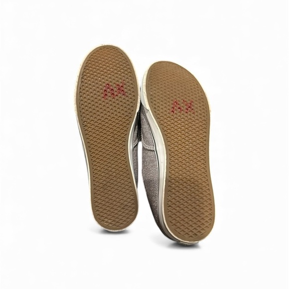 Men’s size 6, women’s size 7.5 Vans grey canvas herringbone - Picture 4 of 5